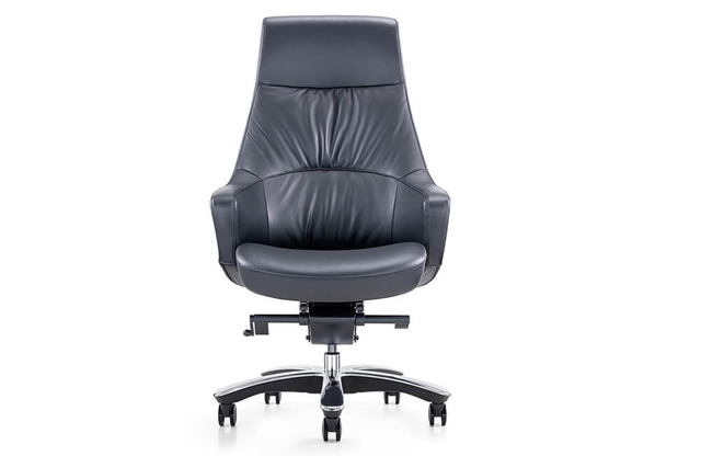 Роскошное кресло для руководителя из натуральной кожи для офиса