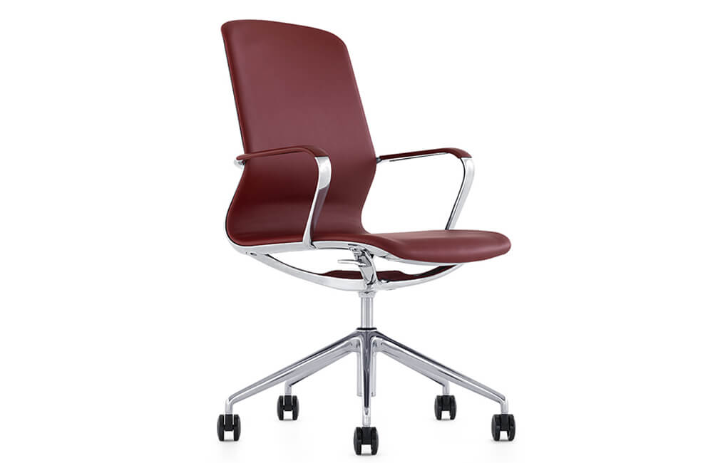 Высококачественный кожаный офисный стул