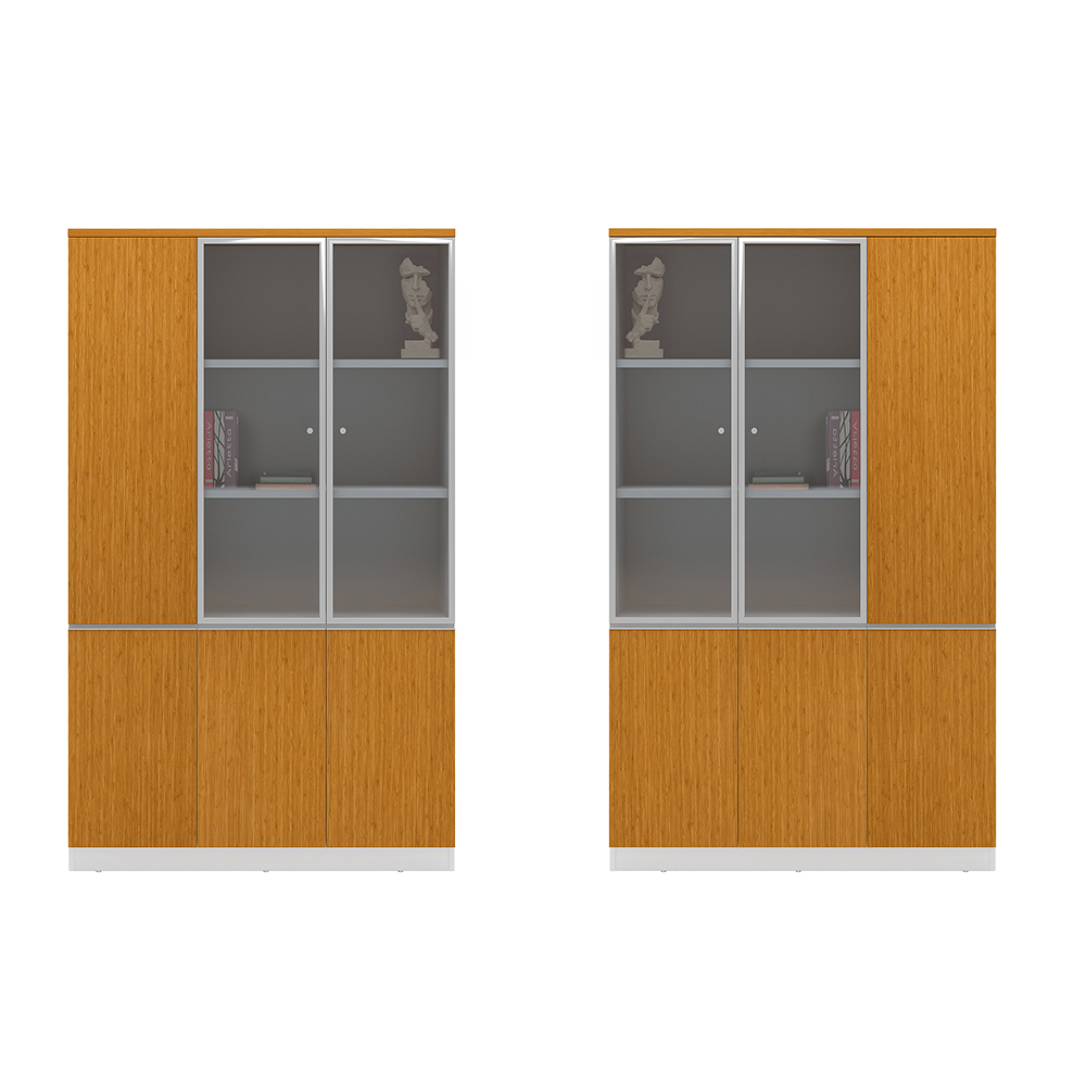 JIANGNAN Bambo Series Трехдверный шкаф для документов |В1200*Д400*2000(мм)